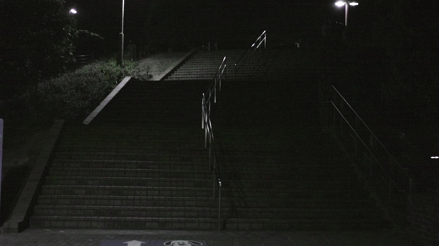 公園の階段